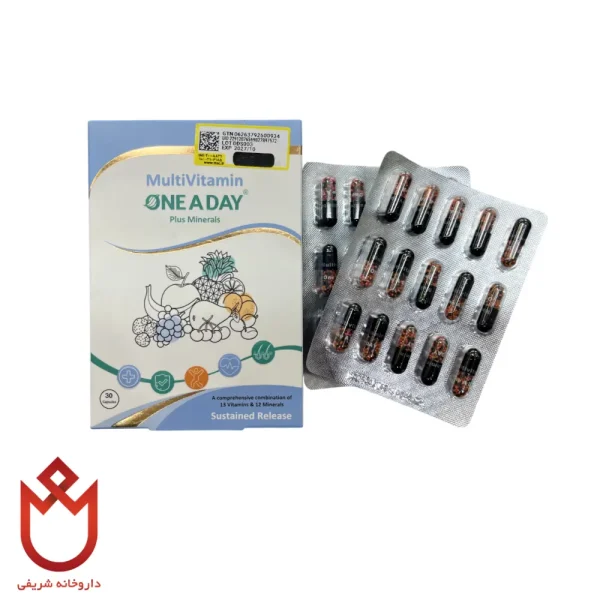 مولتی ویتامین ONE A DAY | آهسته رهش تدریجی و جذب بهتر
