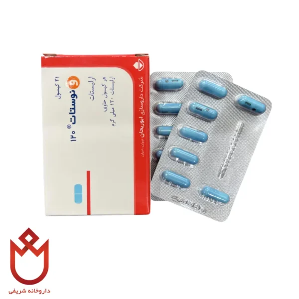 کپسول ونوستات 120mg، مهار جذب چربی و کمک به کاهش و تثبیت وزن