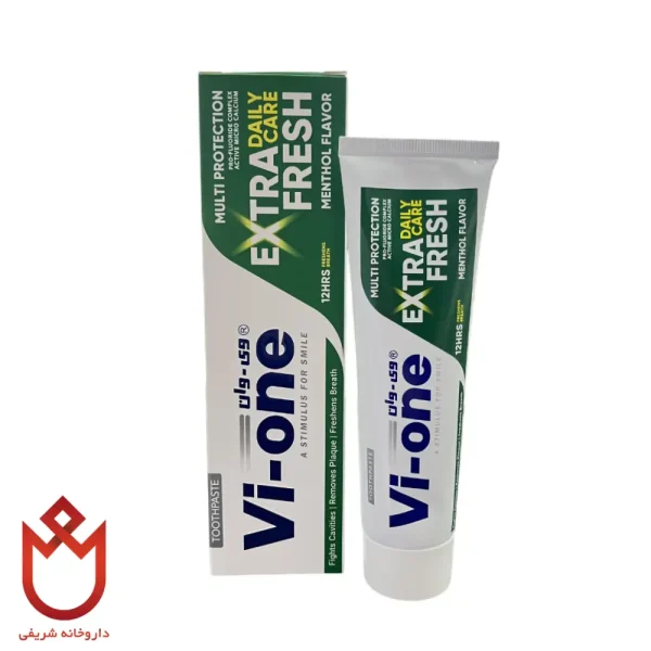 خرید خمیردندان وی-وان اکسترا فرش،حذف جرم و لکه با ذرات کلسیم