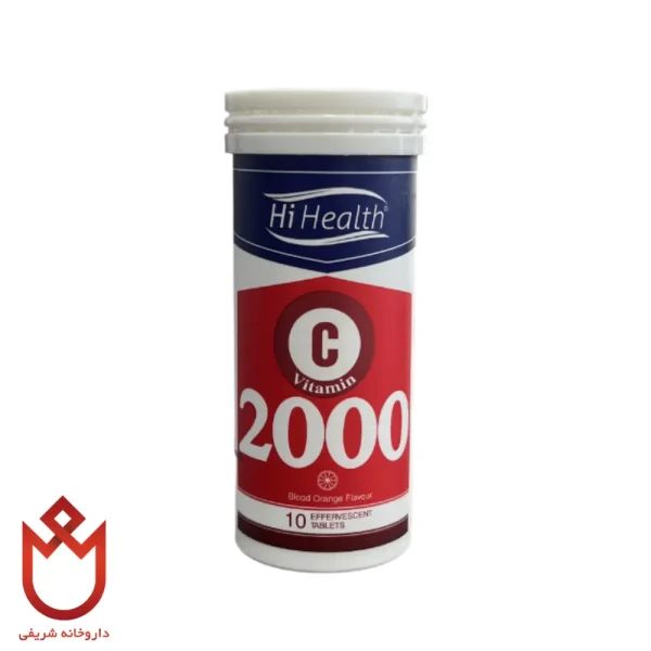 قرص جوشان ویتامین C 2000 بدون شکر | تقویت سیستم ایمنی