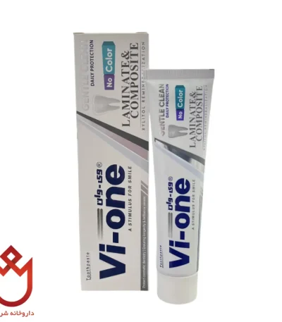 خمیردندان وی-وان مخصوص دندان‌های لمینت و کامپوزیت شده